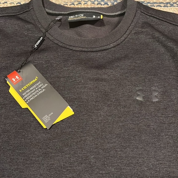 NWT!! Under Armour Men's UA Storm Golf SweaterFleece Crew Size Mens Small - Picture 6 of 8